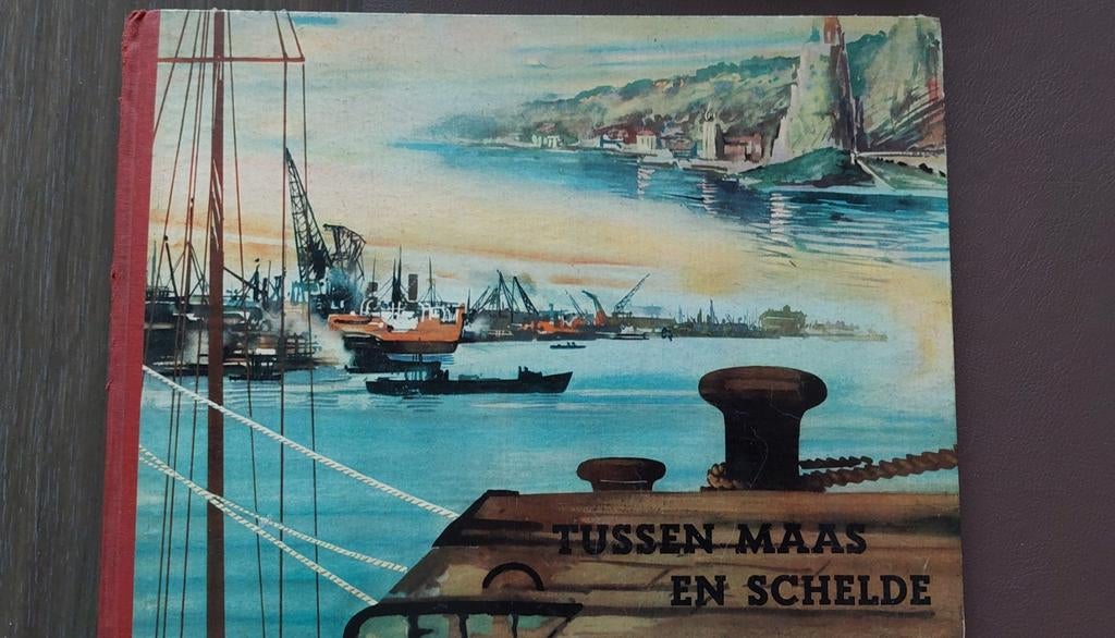 Chromo boek Tussen Maas en Schelde.  Gebr. Veen, Verzamelen, Ophalen of Verzenden, Gebruikt
