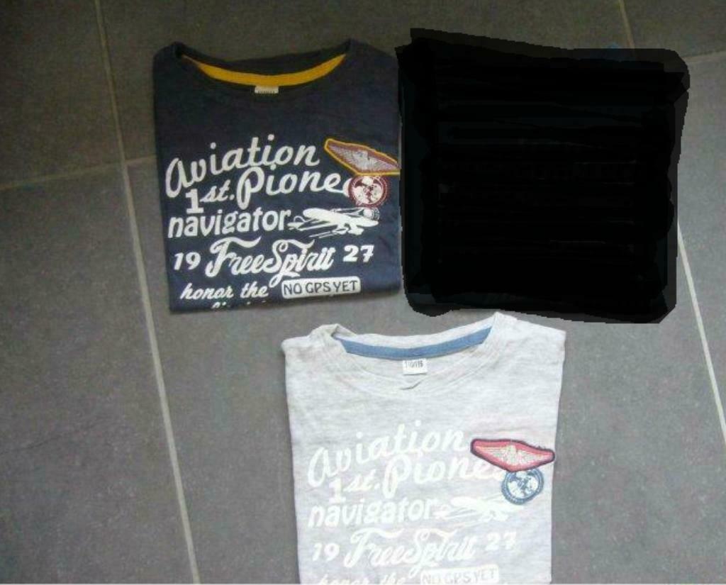 2 longsleeves - maat 110-116, Enfants & Bébés, Vêtements enfant | Taille 110, Utilisé, Garçon, Chemise ou À manches longues, Enlèvement