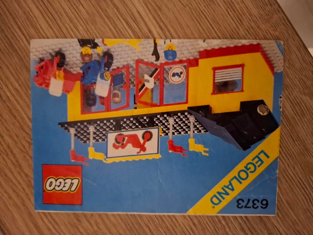 Lego : bouwinstructie set 6373, Verzenden, Zo goed als nieuw, Lego