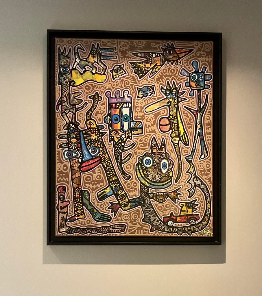 Triglia, Antiek en Kunst, Kunst | Schilderijen | Modern, Ophalen of Verzenden