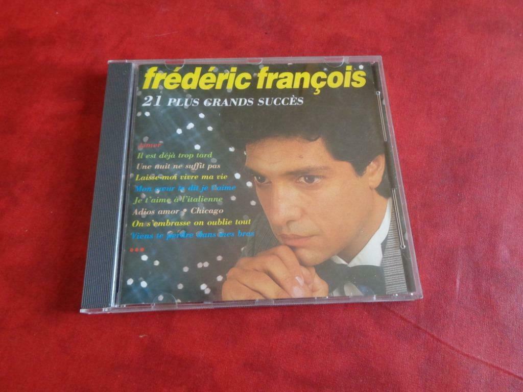 CD: "Frédéric François". 21 plus grands succès.1994, CD & DVD, CD | Chansons populaires, Enlèvement ou Envoi