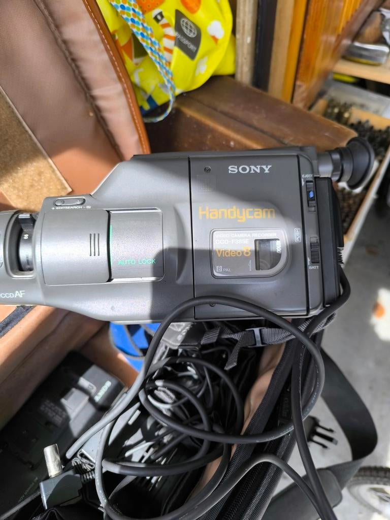 Sony videocamera CCD F385E, Audio, Tv en Foto, Ophalen