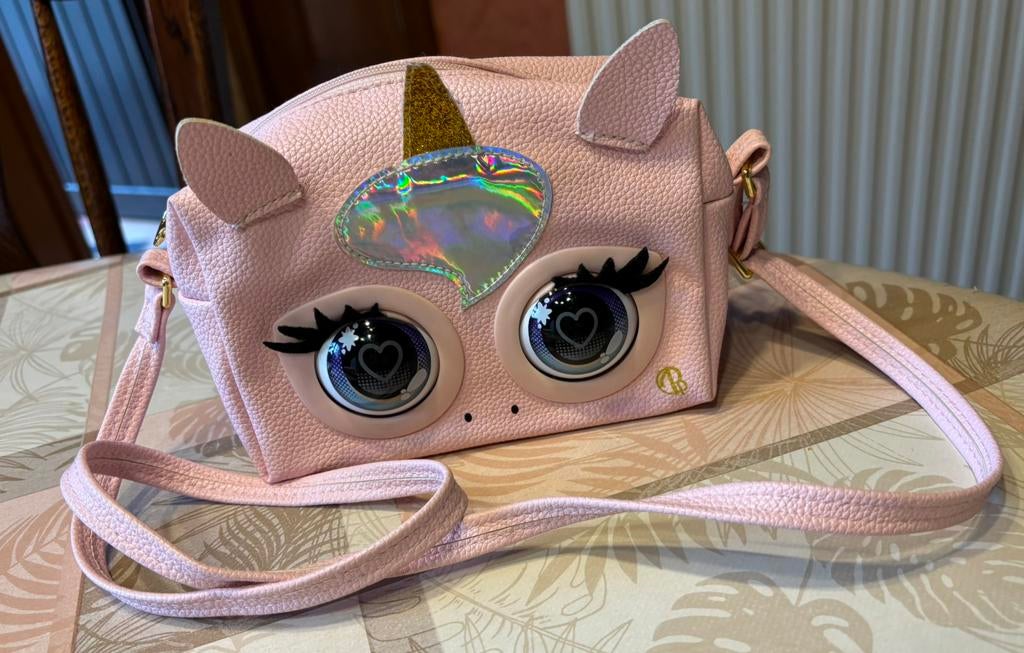 Purse Pets tasje Glamicorn,eenhoorn roze., Kinderen en Baby's, Ophalen of Verzenden, Zo goed als nieuw, Bol.com