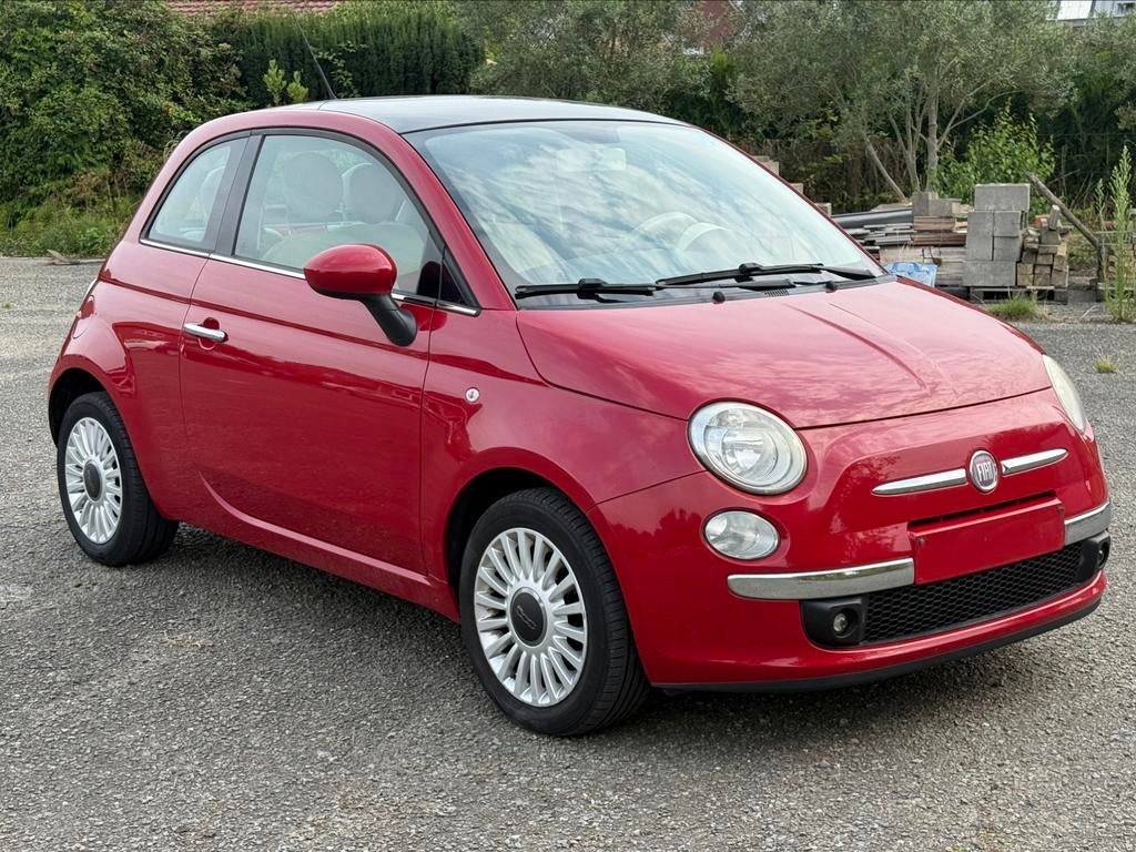 Fiat 500 1.2i Panorama,Airco, Auto's, Voorwielaandrijving, Stof, 1242 cc, 4 cilinders
