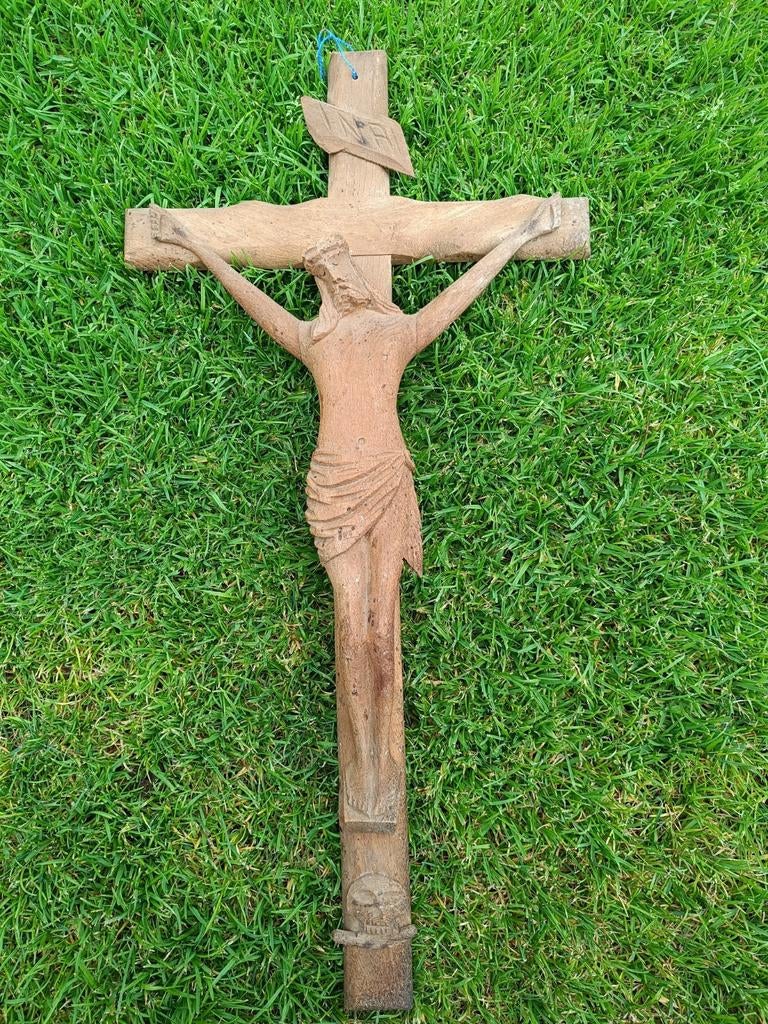 Jésus en croix Christ en bois, Enlèvement ou Envoi, Utilisé