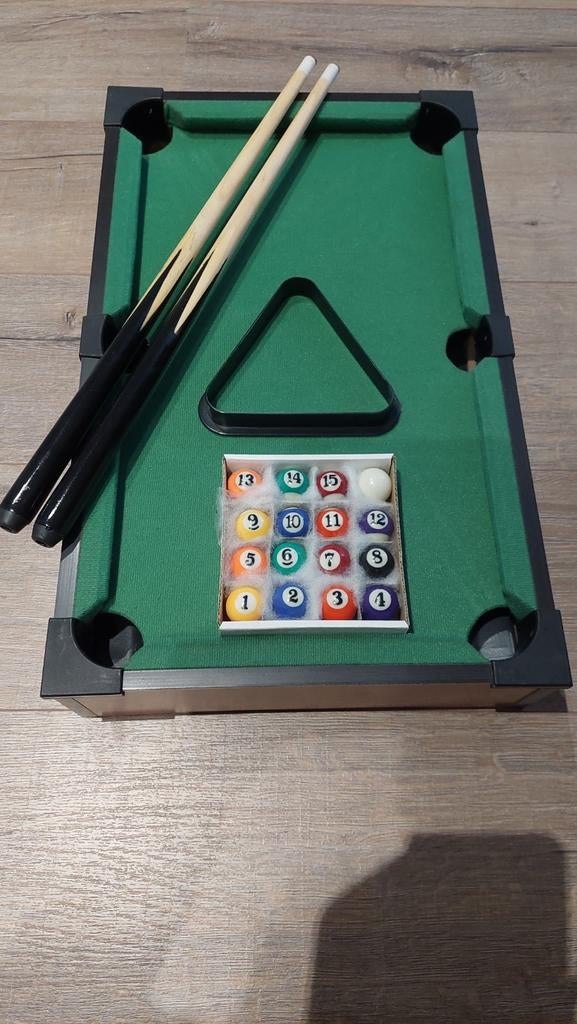 Kleine snooker tafel, Enlèvement ou Envoi, Comme neuf