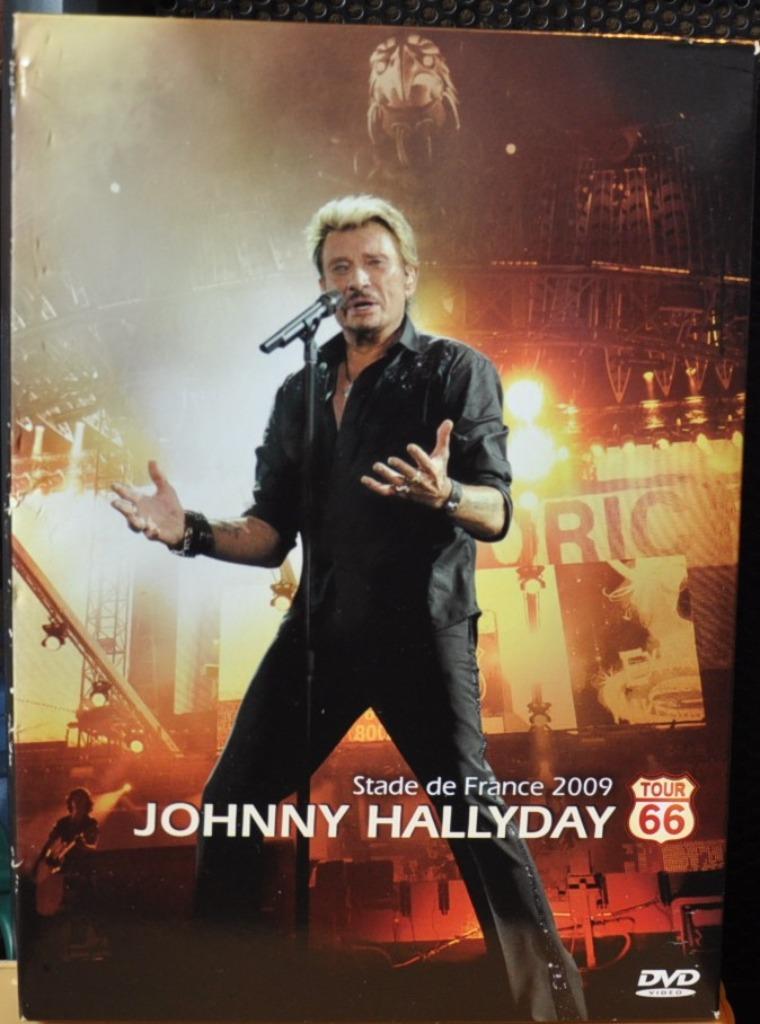 dvd johnny hallyday stade de france 2009 (x20308), CD & DVD, Enlèvement ou Envoi, Utilisé, Musique et Concerts