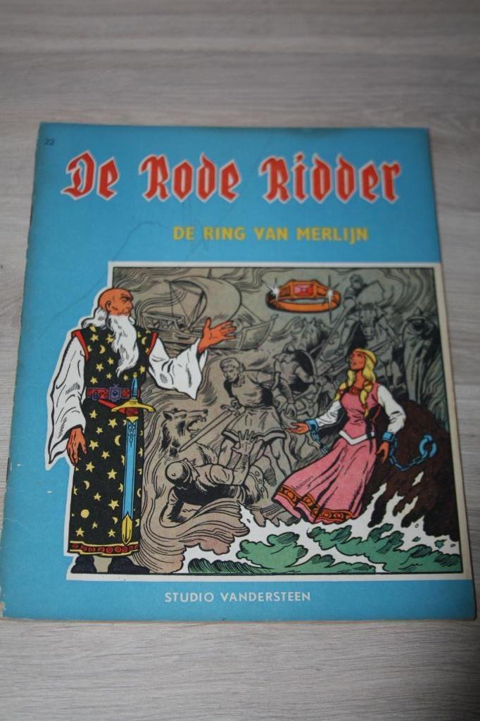 1e druk nr 22 , De Rode Ridder ( Willy Vandersteen ) 1964, Enlèvement ou Envoi, Willy Vandersteen, Une BD, Utilisé