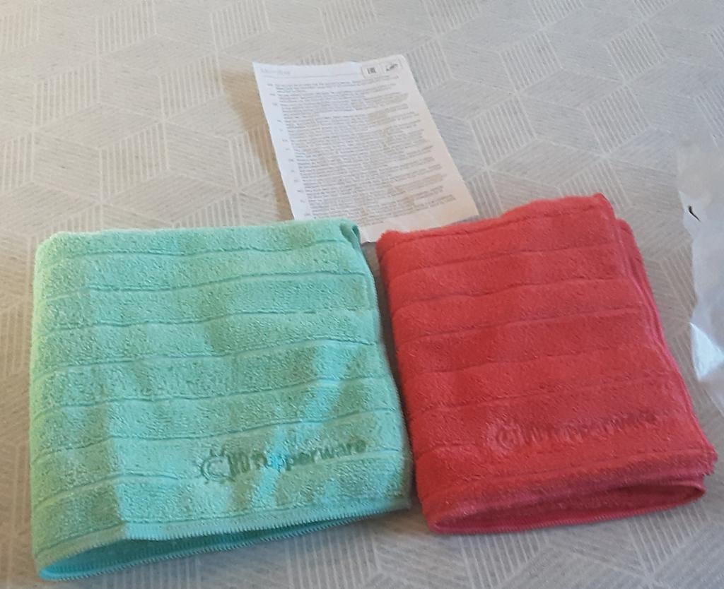 Nieuwe microvezel keukenhanddoeken tupperware, Ophalen of Verzenden, Nieuw