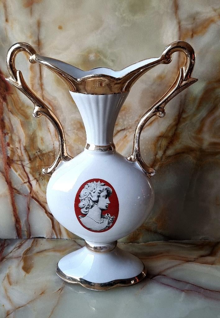 Vaso collezione porcellana Impero, néo-baroque, Italie, Envoi