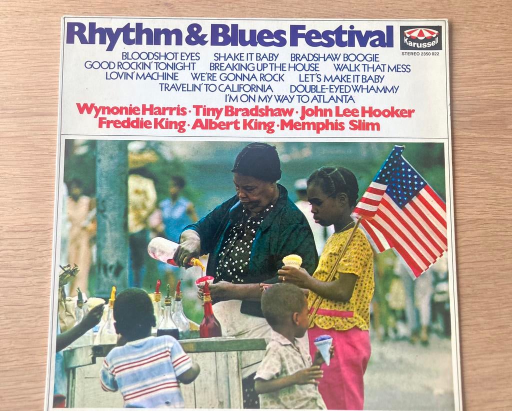 Rhythm & Blues Festival lp, Ophalen of Verzenden, Zo goed als nieuw, Blues