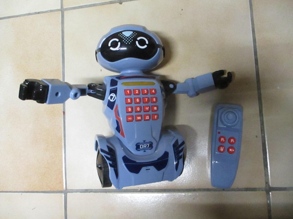 Robot Ycoo Dr7 met afstandsbediening programmeerbare silverl, Ophalen of Verzenden, Zo goed als nieuw, Taal en Lezen, Met licht