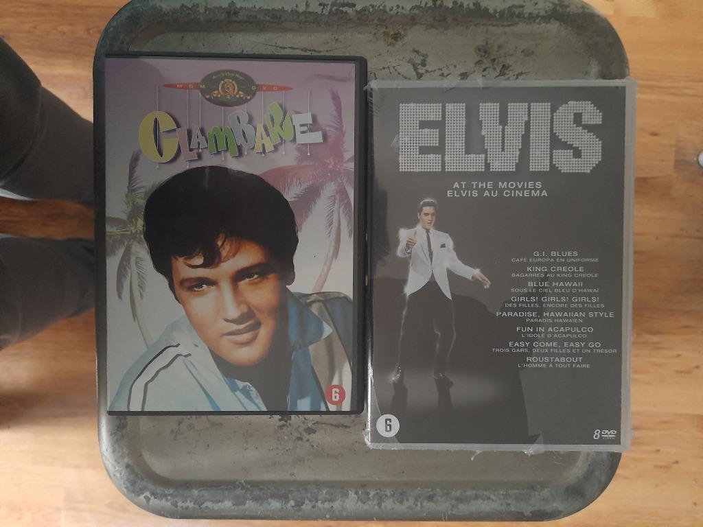 Elvis Presley pakket, Cd's en Dvd's, Dvd's | Drama, Zo goed als nieuw, Vanaf 6 jaar, Verzenden