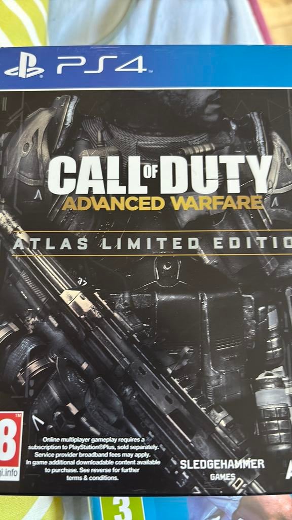 Call of Duty Advanced warfare ATLAS LIMITED EDITION, Games en Spelcomputers, Ophalen of Verzenden, Zo goed als nieuw