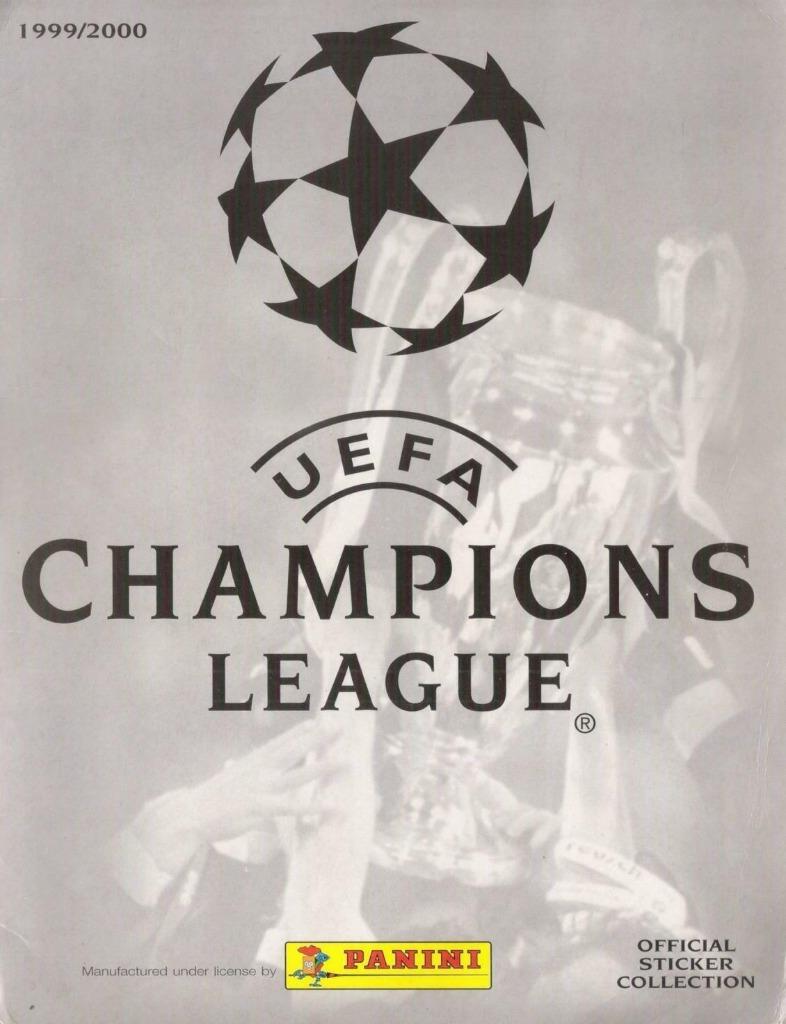 PANINI 6 LEGE VOETBAL ALBUMS CHAMPIONS LEAGUE 1999 enz, Hobby en Vrije tijd, Stickers en Plaatjes, Ophalen of Verzenden