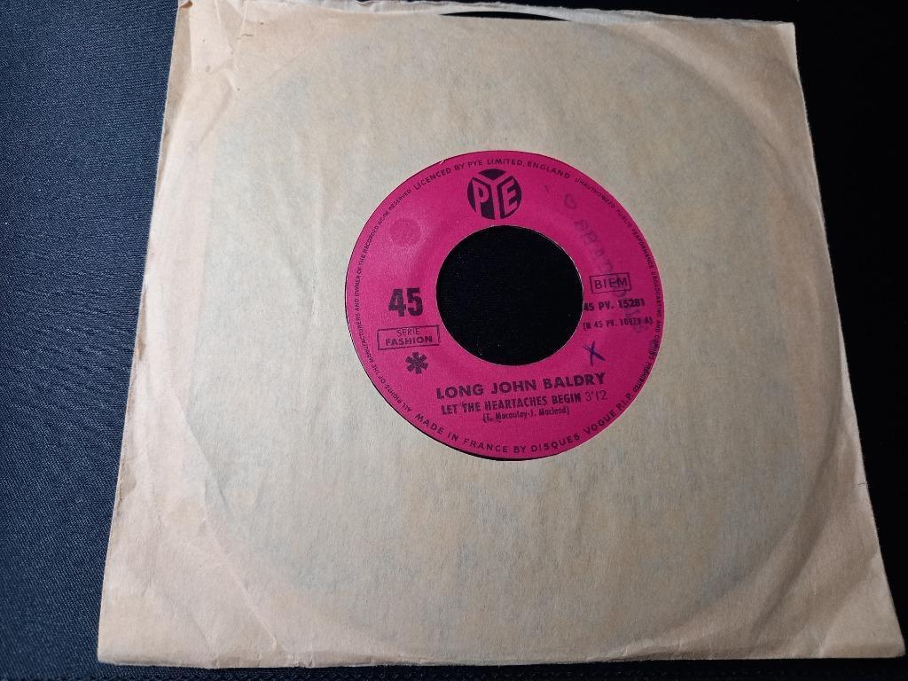 Long John Baldry ‎– Let The Heartaches Begin / Annabella '7, CD & DVD, Vinyles Singles, Utilisé, Single, Pop, 7 pouces, Enlèvement ou Envoi