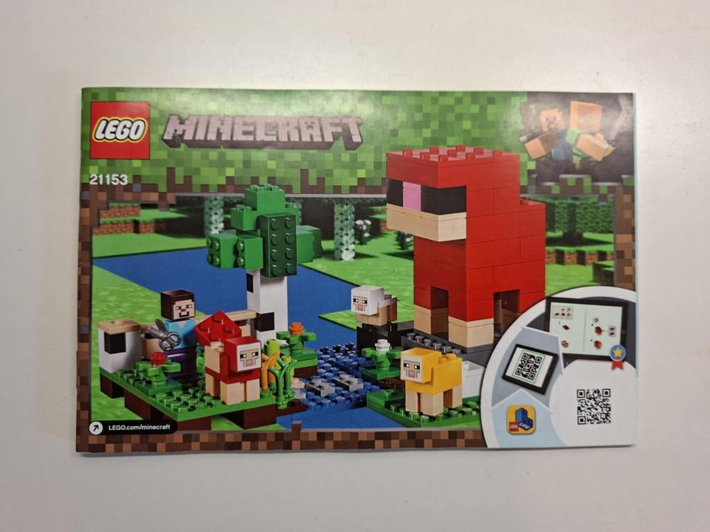Lego MINECRAFT 21153 THE WOOL FARM, Ophalen, Lego
