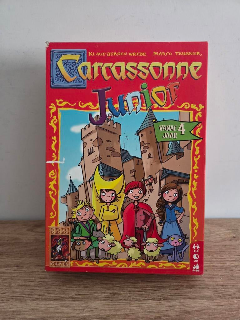 Carcassonne Junior van 999 games, Hobby en Vrije tijd, Ophalen of Verzenden
