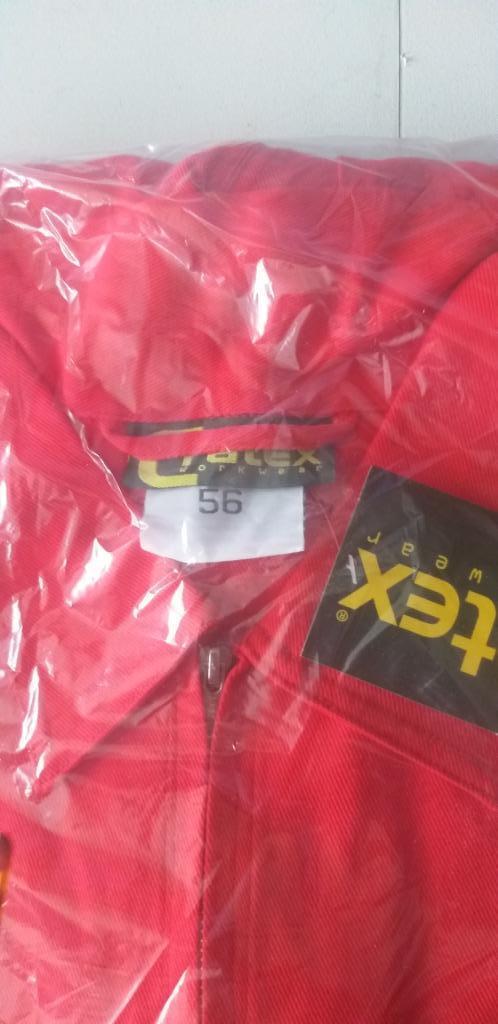 Rode overall Cratex maat 50, Enlèvement, Neuf, Hommes, Ensemble