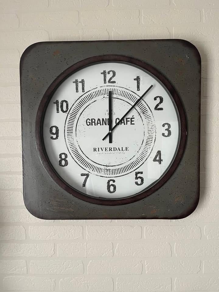 Horloge murale Riverdale Fashionable Living, Enlèvement, Comme neuf, Horloge murale