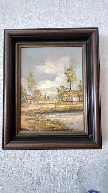 Landsschapsschilderij, Antiek en Kunst, Kunst | Schilderijen | Klassiek, Ophalen