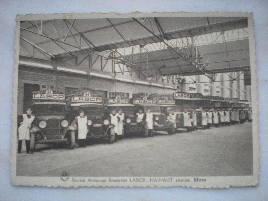 Brasseries LABOR  Mons,, carte postale, Collections, Enlèvement ou Envoi, Comme neuf