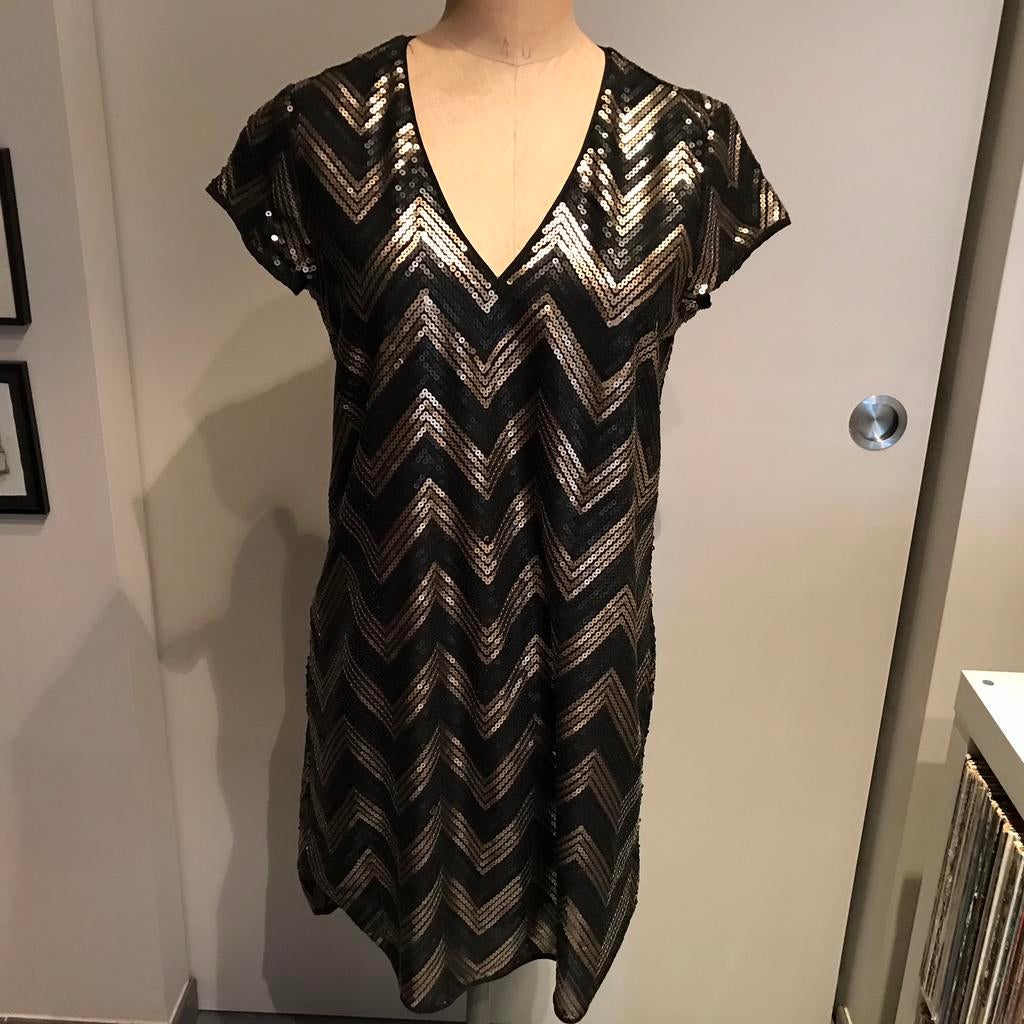 Glitter jurk maat Small, Kleding | Dames, Jurken, Ophalen of Verzenden, Zo goed als nieuw