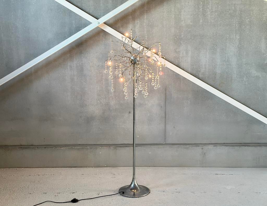 Vintage spoetnik vloerlamp, Huis en Inrichting, Ophalen