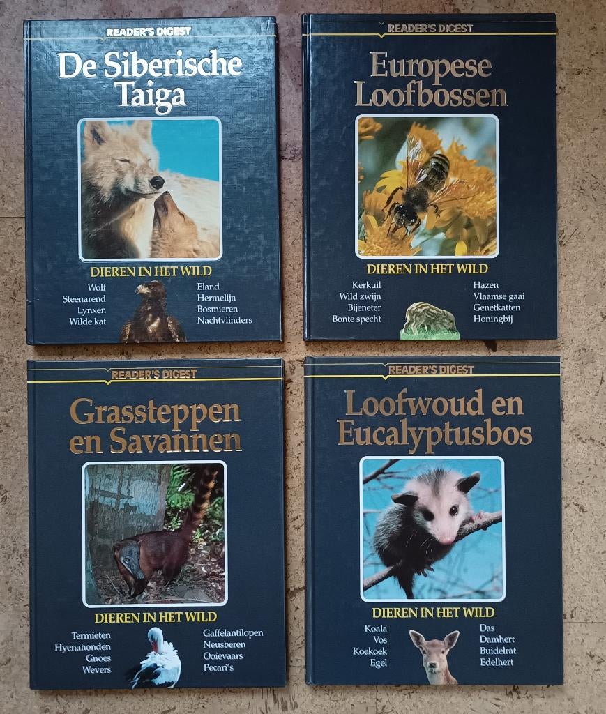 Reader's Digest Dieren, Boeken, Ophalen, Readers digest, Complete serie, Zo goed als nieuw