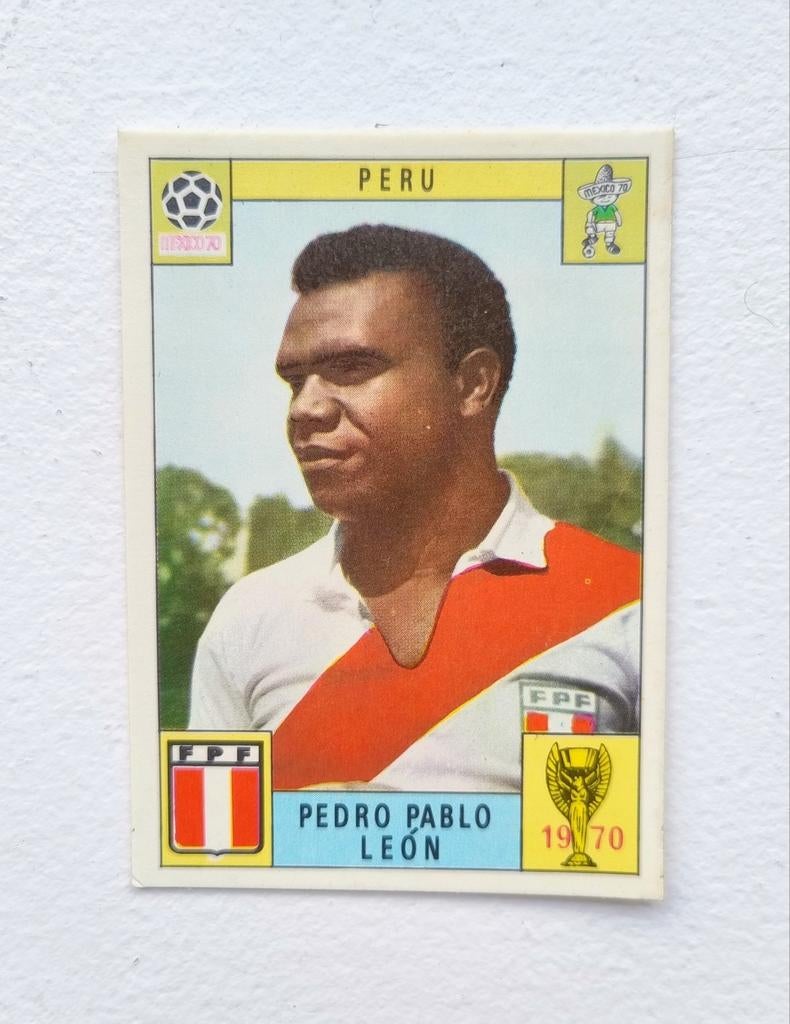 Panini Mexico 70 : Pérou - Pedro Pablo Leon., Collections, Enlèvement ou Envoi, Comme neuf