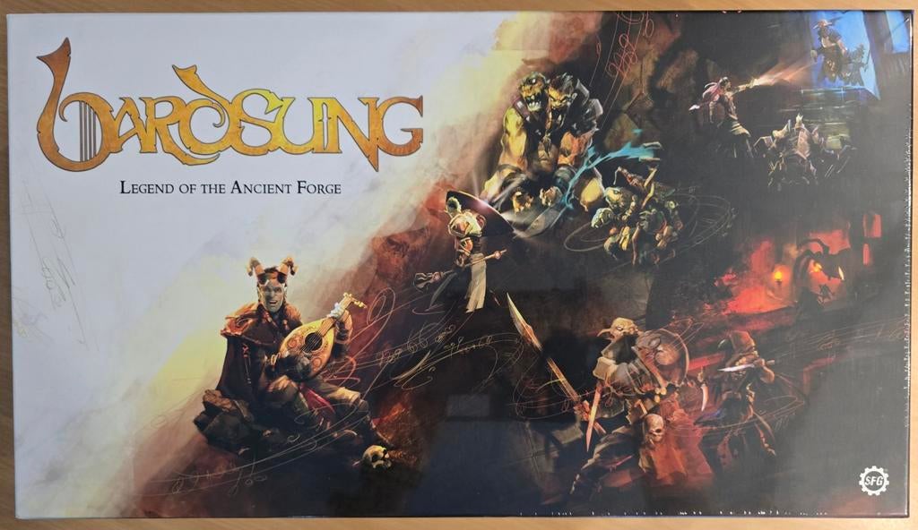 Bardsung: Legend of the Ancient Forge nieuw in folie, Hobby en Vrije tijd, Gezelschapsspellen | Bordspellen, Ophalen of Verzenden