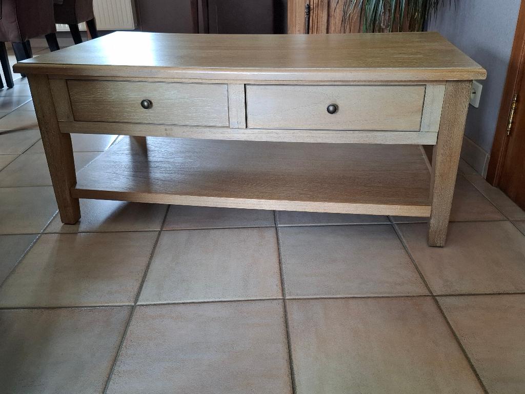 table salon, Maison & Meubles, Tables | Tables de salon, 100 à 150 cm, Moins de 50 cm, Comme neuf, Enlèvement