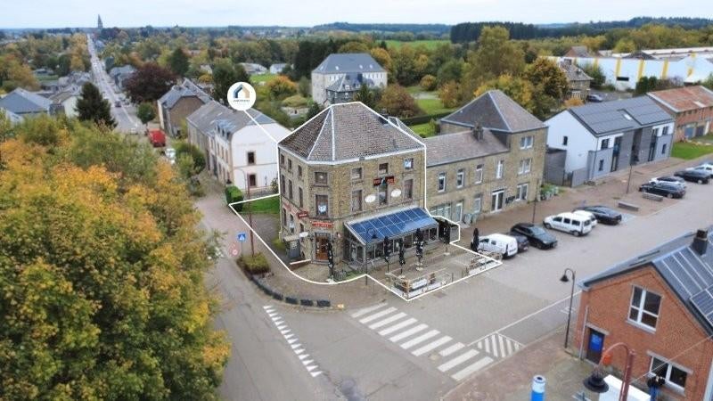 Paliseul : immeuble de rapport, horeca + 2 apparts., Immo, 234 kWh/m²/an, 205 m², Habitation avec espace professionnel, 24635 kWh/an