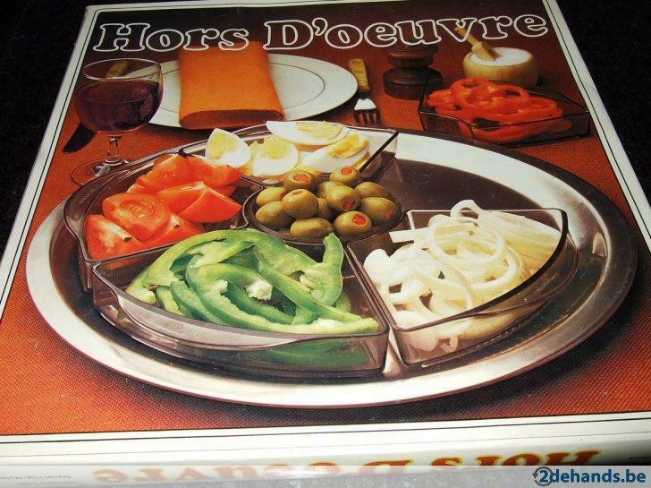 hords d'oeuvre set, Nieuw
