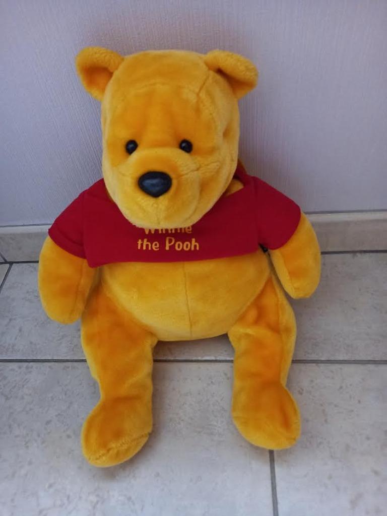 Disney Winnie the Pooh - pluche rugzak, Ophalen of Verzenden, Zo goed als nieuw
