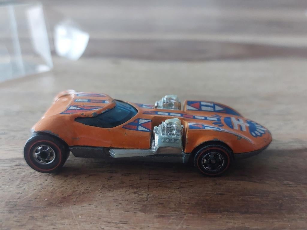 oude hot wheels redline twin mill 1968, Ophalen of Verzenden, Gebruikt