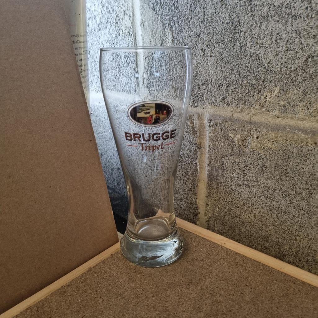 Verre Brugse Tripel (modèle 2), Verzamelen, Ophalen of Verzenden, Gebruikt, Glas of Glazen, Overige merken