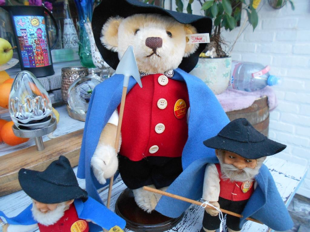 Steiff  beer  herder, Verzamelen, Ophalen of Verzenden, Nieuw, Steiff