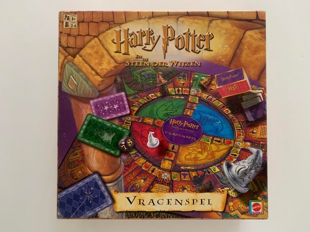 Harry Potter De steen der wijzen vragenspel, Vijf spelers of meer, Ophalen of Verzenden, Zo goed als nieuw, Mattel