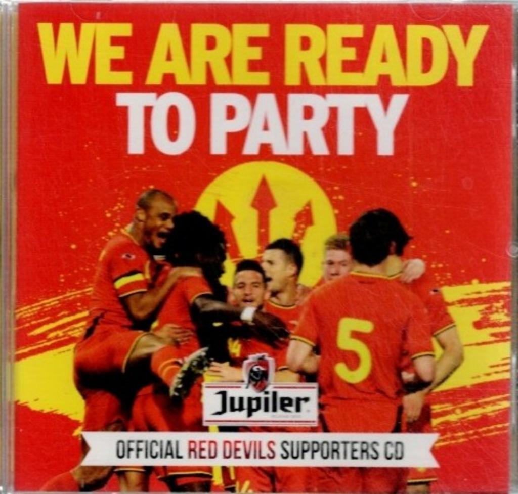 cd   **   We Are Ready To Party - Official Red Devils Suppor, Enlèvement ou Envoi