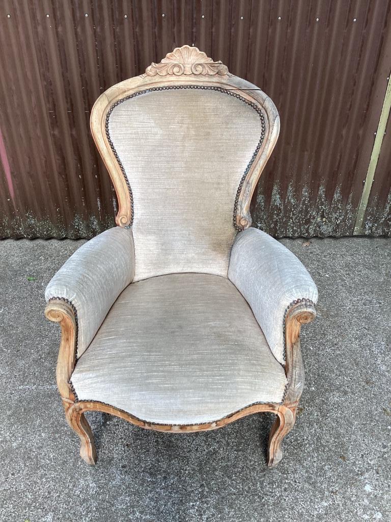Fauteuil bergère, Antiek en Kunst, Antiek | Meubels | Stoelen en Sofa's, Ophalen