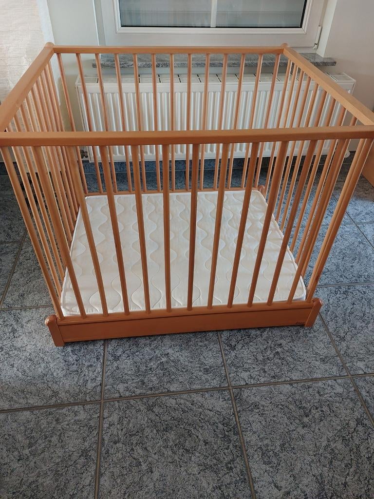 Babypark, Ophalen, Gebruikt, Vierkant, In hoogte verstelbaar