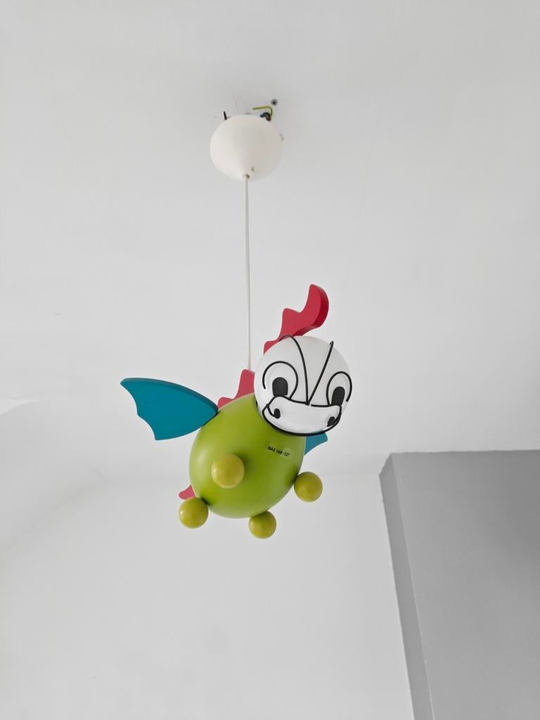 Hanglamp kinderkamer MyKidsroom model DRAKEY draak Philips, Kinderen en Baby's, Ophalen of Verzenden, Zo goed als nieuw, Lamp