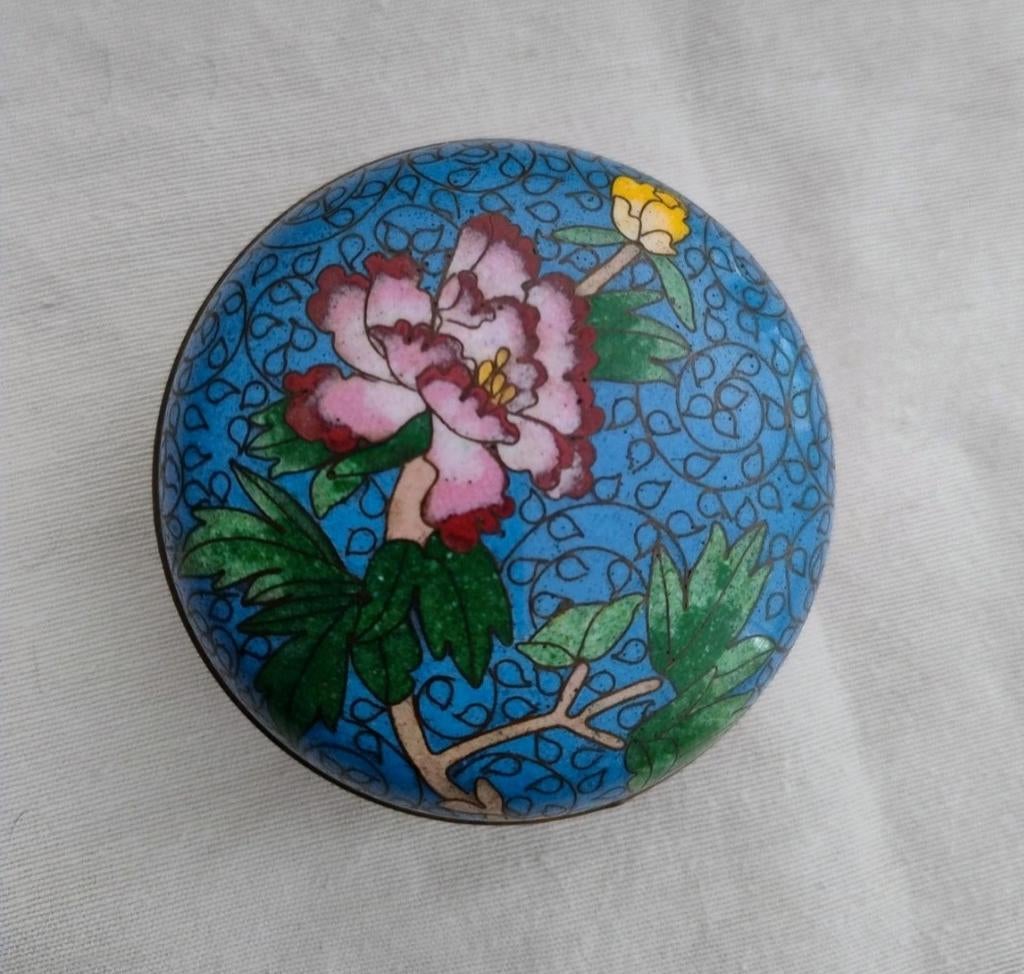 Cloisonné potje, Ophalen of Verzenden