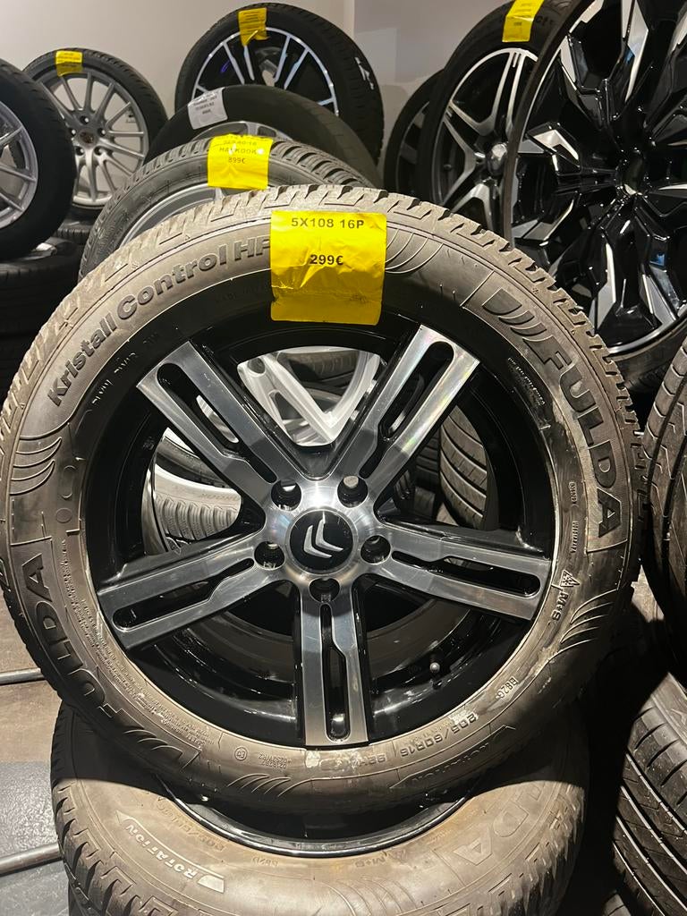 Jantes 16 pouces 5x108 Citroën Peugeot Ford Volvo, Autos : Pièces & Accessoires, -, -, 21 pouces, Pneu(s)