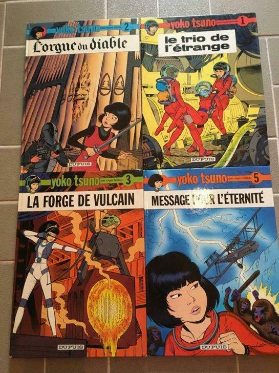 Yoko Tsuno ( 9 albums ), Enlèvement, Utilisé