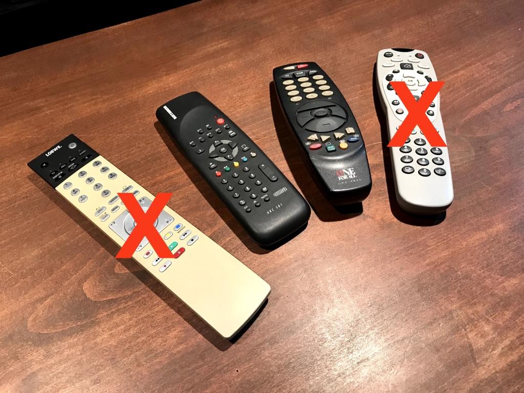 Afstandsbediening(en) - Remote Controller(s) - Diverse Types, Ophalen of Verzenden, Gebruikt, Universeel