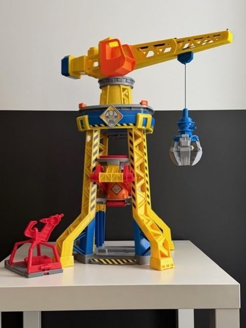 Rubble & Crew kraan + bulldozer (Paw Patrol), Ophalen, Zo goed als nieuw