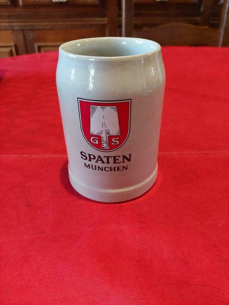 4 bierpotten spaten brau, Ophalen of Verzenden, Zo goed als nieuw