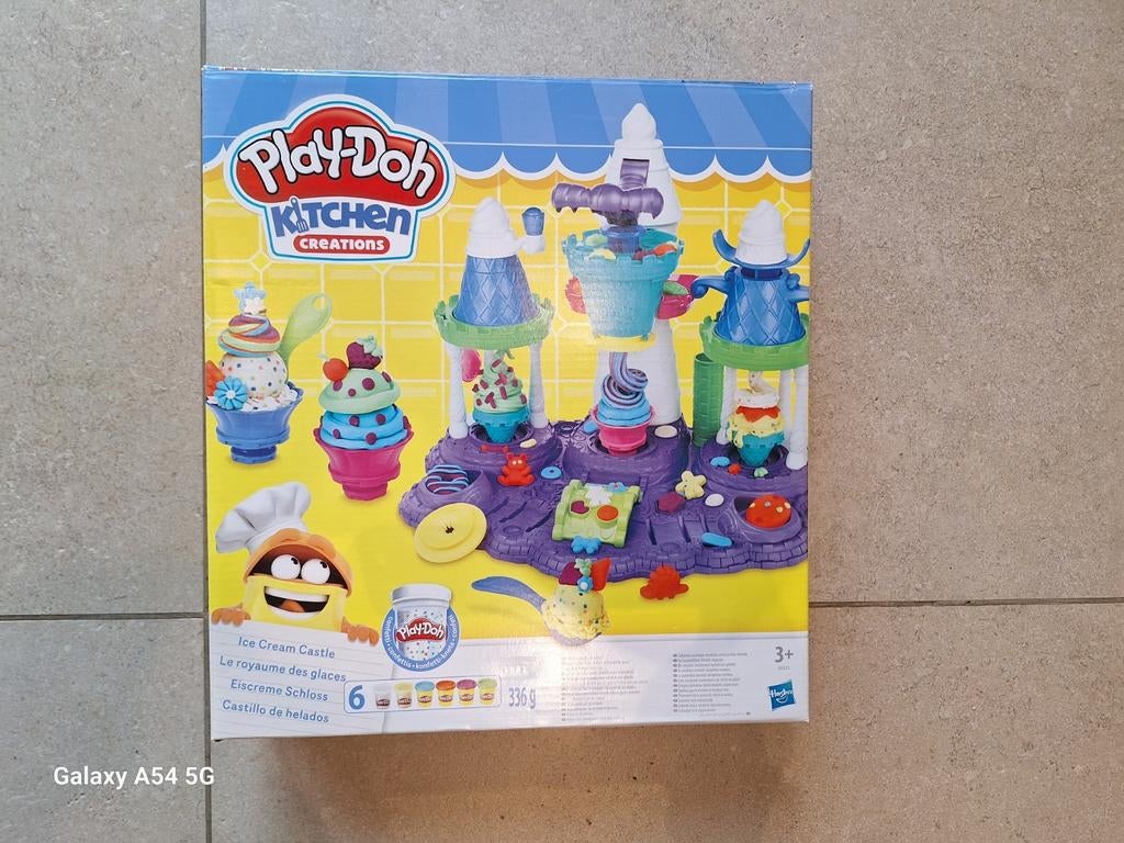 Play-Doh ijskasteel, Ophalen, Gebruikt